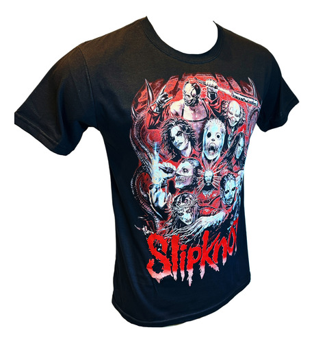 Slipknot Remera Algodon Premium Brilla En La Oscuridad