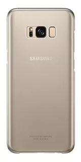 Case Samsung Clear Cover Para Galaxy S8 Plus Gold