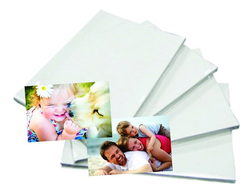Kit Festa 100 Papel Fotográfico Adesivado 100 Folhas Iman