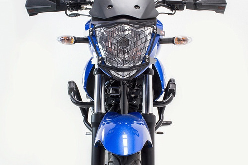 Imagen 4 de 4 de Defensas Crash Bar Negras Suzuki Gixxer Fire Parts