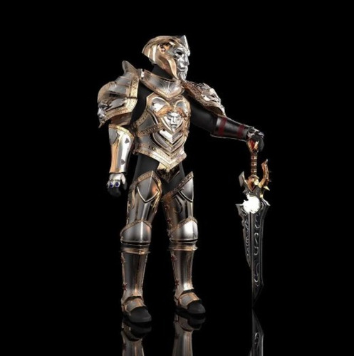 Archivo Digital Stl Anduin Wrynn Armadura Completa 3d W058