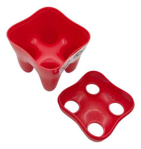 Porta Cepillos, Lapicero, Lapiz De 4 Agujeros Diente 10x8cm
