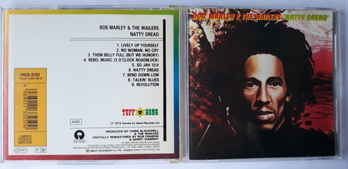 Cd Bob Marley & The Wailers  Natty Dread - Importado Japão