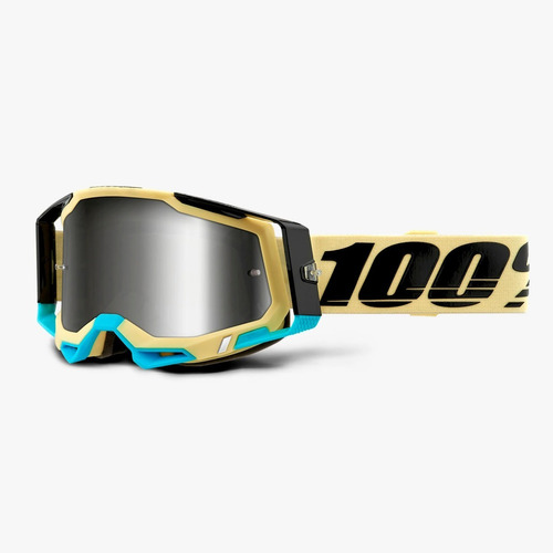 Goggles Motocross Enduro 100% Racecraft 2 Airblast Mica Plat