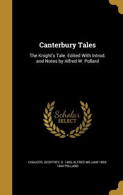 Libro Canterbury Tales: The Knight's Tale. Edited With In...