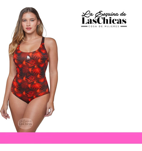 Imagen 2 de 10 de Malla Natación Aquagym Estampa Resistente Al Cloro® Quickly®