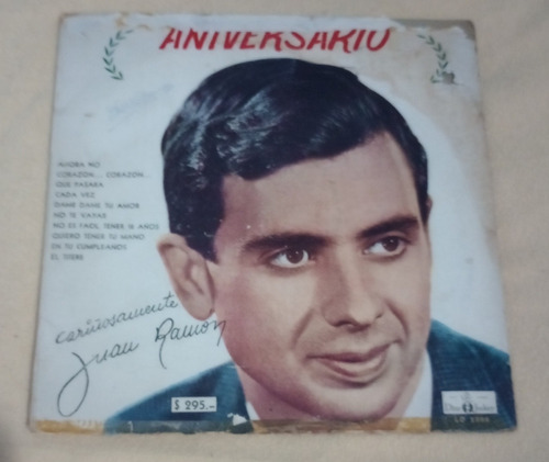 Juan Ramón  Aniversario (l.p) Disco