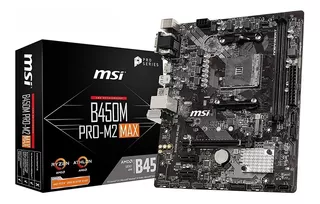 Placa Amd Msi Pro B450-A Pro Max Am4 Amd Ryzen