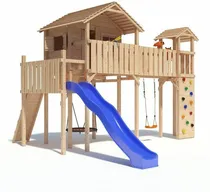 Comprar Parque Infantil En Madera, Barco, Casita, Juegos Juguete