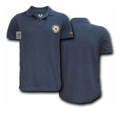 Camiseta Polo Rapid Dominance Con Logos Militares