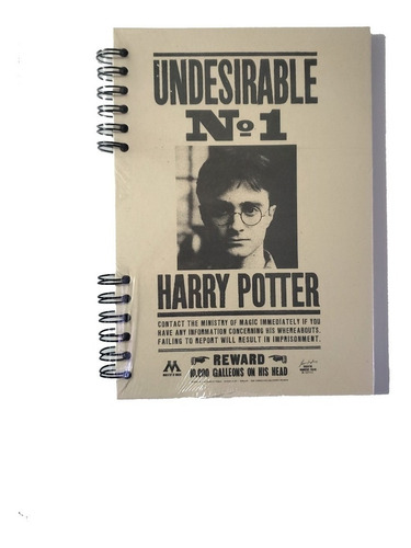 Imagen 2 de 3 de Libreta Sirius Black - Harry Potter