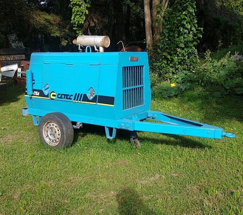 Trailer Cetec Moto Compresor De Aire Construccion 5m3/min