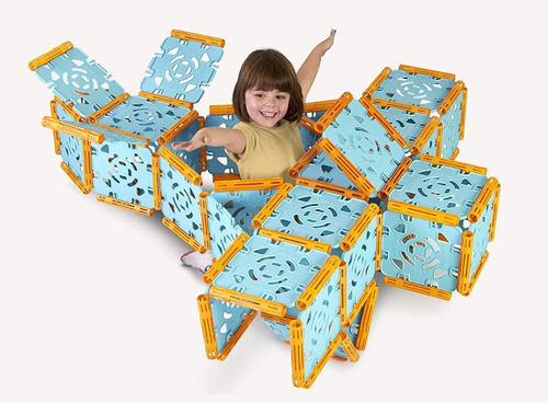 Imagen 3 de 9 de Juego De Bloques De Construccion Rompecabezas Gigante Heber