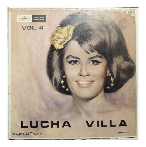 Lucha Villa Vol. 4 Musart Disco Lp # 4863