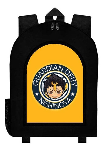 Mochila Negra Haikyuu A56