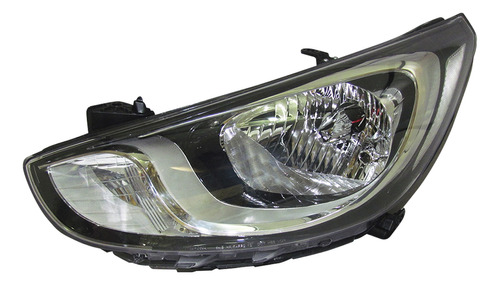 Farola Izquierda Para Hyundai Accent I25 2012 A 2014 Tyc