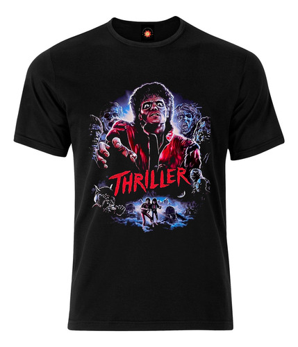 Remera Estampada Varios Diseños Michael Jackson Thriller