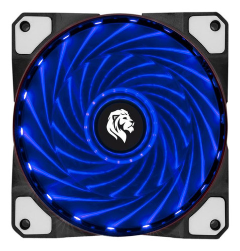 Cooler Gamer P/ Gabinete Pc Led Azul 120mm Silencioso Hayom