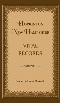 Libro Hopkinton, New Hampshire, Vital Records, Volume 1 -...