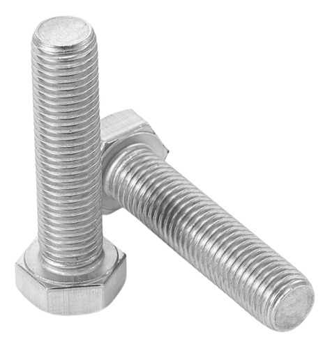 Perno Hexagonal Inoxidable 5-0.8 X 16mm Din933- A2 (10 Uni)