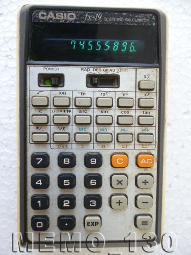 Calculadora Casio Fx-19