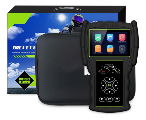 Scanner Diagnostico Para Motos Motoscan Jdiag M100 Pro Full 