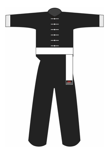 Ithaca Store Asiana - Traje Uniforme Kung Fu Wushu Negro