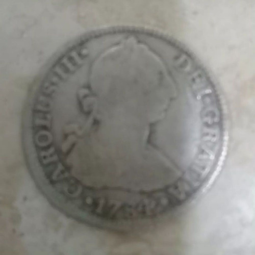 2 Reales Carlos Iii Año 1784