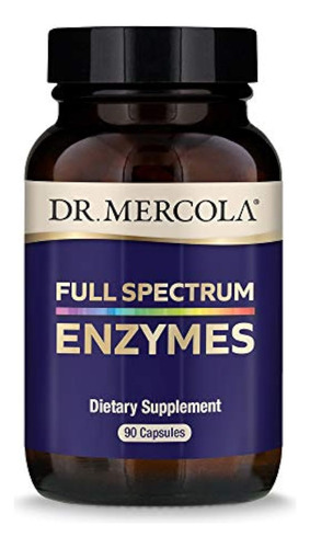 Dr. Mercola Suplemento De Enzimas De Espectro Completo