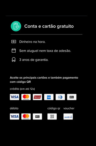 Maquina De Cartão Credito Debito Point Pro Melhor Modelo