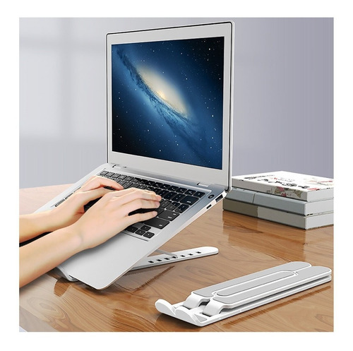 Imagem 3 de 9 de Portátil Portátil Dobrável Altura Ajustável Notebook iPad P1