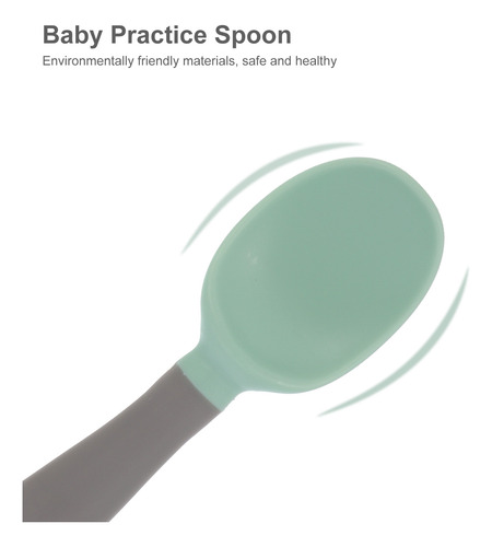 1 Juego De Tenedores Y Cucharas Para Comer Para Bebés Aptos