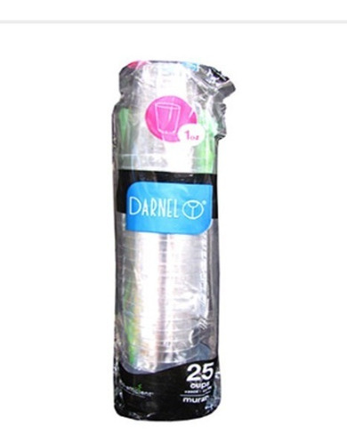 Vasos Murano Tipo Shot 1oz Paq. 25und Ths