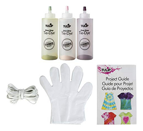 Kit De 3 Colores, Wildflower, Diy Tie Dye (tinte Anudad...