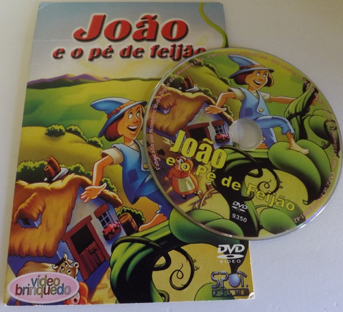 Dvd Infantil João E O Pé De Feijão