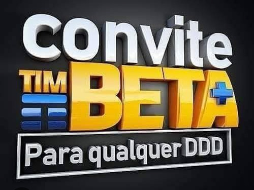 Vendo Convite Tim Beta