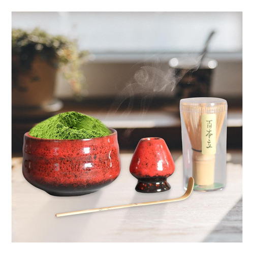 De Utensilios Para La Del Té Hechos A Mano Rojo Rojo