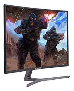 Monitor Curvado Para Videojuegos Sceptre C248b 24 Pulgadas