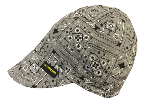 U.s. Welder By Comeaux Supply Bandana Soldadura Gris 7 3