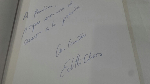 Edith Checa El Color Del Alberó Con Dedicatoria De La Autora (Usado)