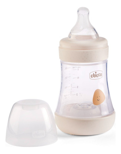 Mamadera Chicco Perfect 5 Flujo Lento 150ml 0m+ Color Beige Rosa