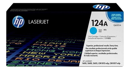 Toner Original Hp 124a Q6000a Q6001a Q6002a Q6003a Combo