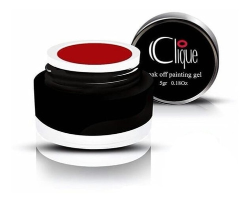  Paint Gel Clique 15ml Rojo