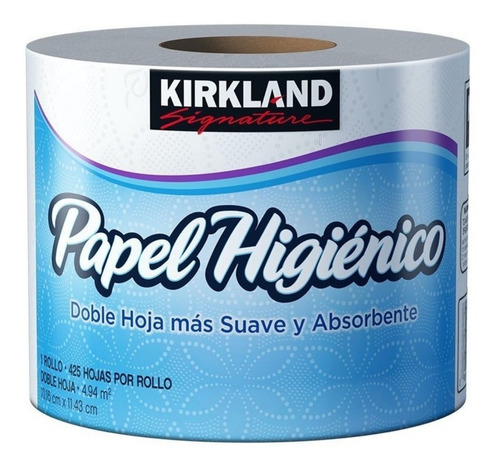 Papel Higienico Kirkland Individual Doble Hoja Suave 