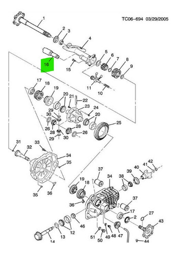 Interruptor Switch Actuador 4x4 Chevrolet Tahoe 1996