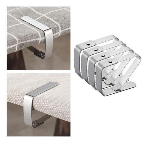 4 Piezas De Clip Para Mantel, Soporte Pesado Para Manteles