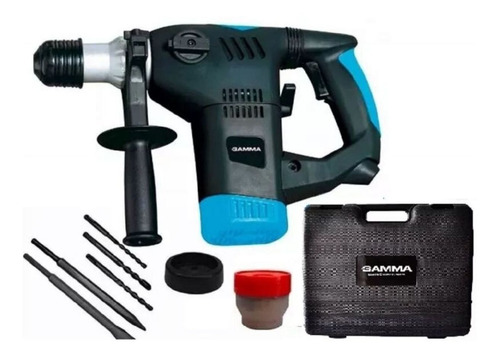 Imagen 3 de 8 de Combo Rotomartillo Rotopercutor + Lijadora Orbital Gamma Kit