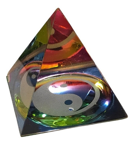 Pirámide Color Cristal 5 Cm