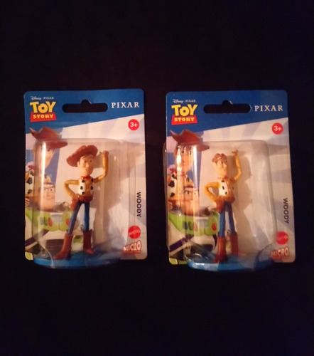 Woody Toy Story Con Error De Ensamblado, Mattel Micro Col.