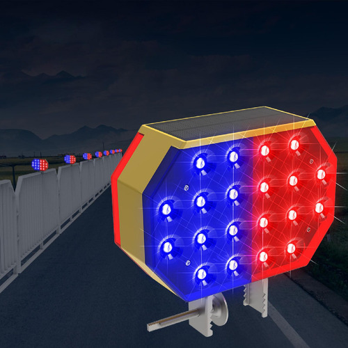 Semáforo Solar, Luz De Advertencia De Tráfico, Resistente